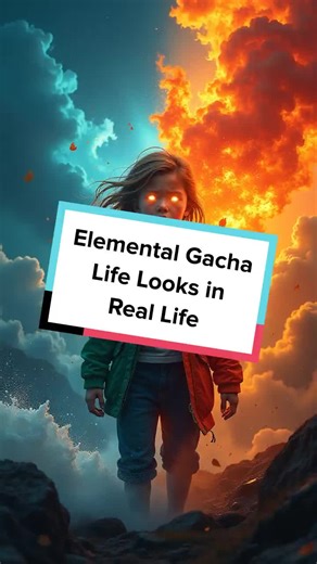 See how Gacha Life elemental characters inspire real-world fashion! Which element matches your vibe? #GachaLife #ElementalStyle #Cosplay #FashionInspo #Transformation