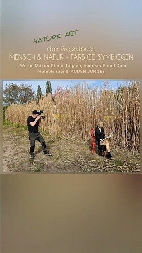 Making of marketing photos for the projectbook BODYPAINT IN NATURE