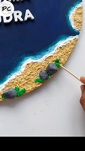 157K views · 1K reactions | Amazing Ocean theme nameplate without resin  | PC Crafts Planet | Facebook