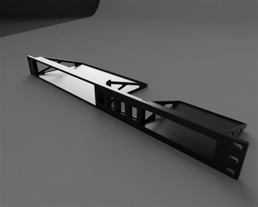 Modular 19" 1U Network Rack - Tp-link ER707-M2, OC200 & Flush-mount Keystone Bridge - Etsy Canada