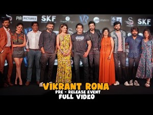 UNEDITED VERSION | Vikrant Rona Pre-Release Event | Salman Khan, Kiccha Sudeep, Jacqueline Fernandez