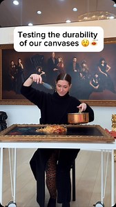 5.9K views · 41 reactions | Would you eat pasta off your artwork? ...