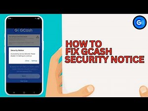 How to Fix GCash App Security Notice | Accessibility service detected