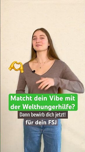 JOB WITH IMPACT 🌍💚 Your voluntary social year with Welthungerhilfe 🤝