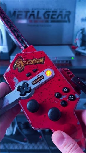 RE4, Chainsaw controller - PS2 #ps2 #residentevil #leonskennedy #retrogaming #collector #crt #re4