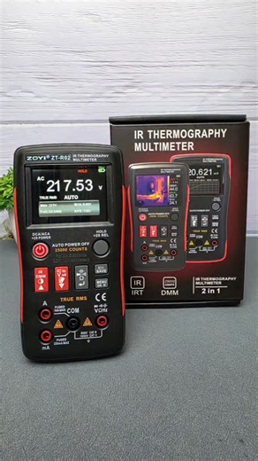 Electrical & Electronics | ZOYI ZT-R02 Review | 2-in-1 Thermal Imaging Multimeter. . Looking for a powerful 2-in-1 tool that combines a thermal imaging camera and a... | Instagram