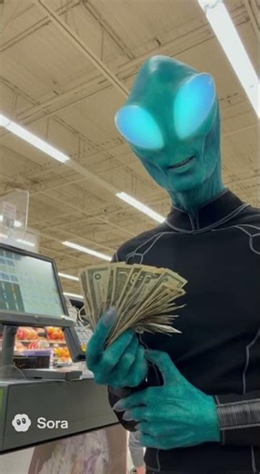 Alien Gets Confused by Money — ‘You Trade Paper for Survival?’” 👽 #alien #earth616 #alienhumor