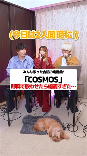 WHITEBOX【公式】 on Instagram: "【大人気合唱曲】「COSMOS」を即興で歌ってみたら青春を思い出して感動した！！😭 #歌ってみた #アカペラ #合唱曲 #人気曲 #WHITEBOX"