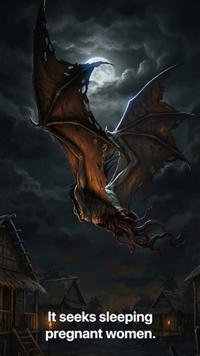 The Manananggal - The Filipino Predator That Tears Itself in Half #shorts #mythology