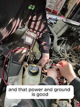Check Engine Chuck Load Testing ABS Wiring