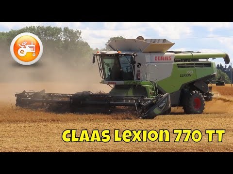 Harvest 2025 | Claas Lexion 770 with MacDon FD135 header