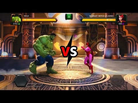 Epic Showdown! Hulk vs Scarlet Witch - Who Will Win?