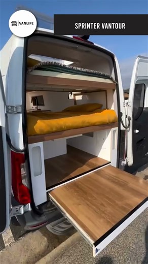 Full Vantour - Is This a Van or a Tiny Apartment? #shorts