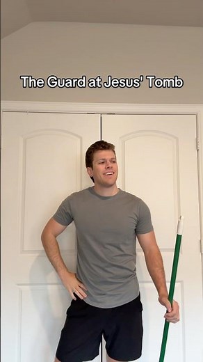 The guard at Jesus’ Tomb #christian