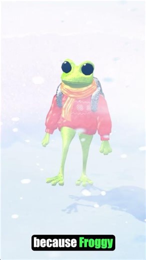 Froggy Hates Snow Launches May 7 🐸❄️