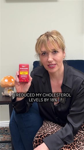Naturally Lower Cholesterol with FabÜ SHROOMS Supplements