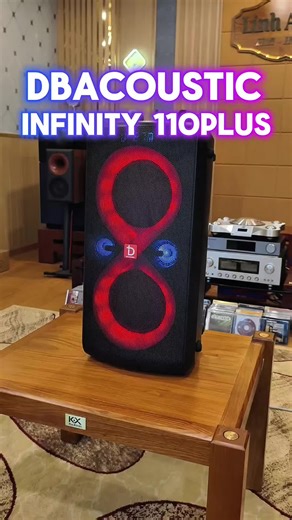 DBACOUSTIC INFINITY 110PLUS Loa Bluetooth karaoke công suất lớn có mic đi kèm #dbacoustic #infinity110plus #loabluetooth #loakaraoke #loadidong