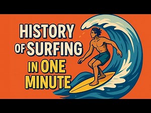 History of Surfing in One Minute