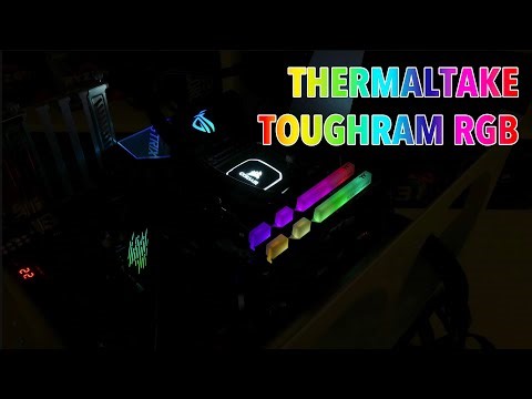 Thermaltake ToughRAM RGB DDR4 memory 3600MHz 16GB review