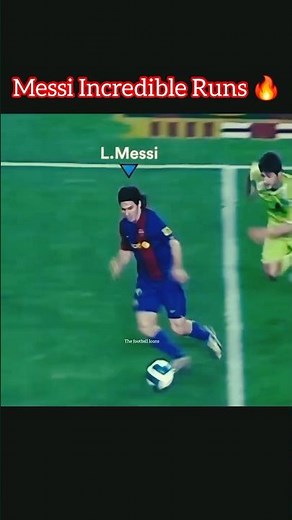 Messi Incredible Runs 🔥#shorts #viral #messi