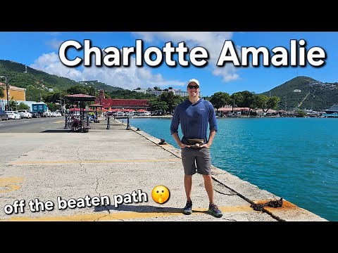 St. Thomas Cruise Port Guide + Charlotte Amalie Downtown Walking Tour With Local Tips and Commentary