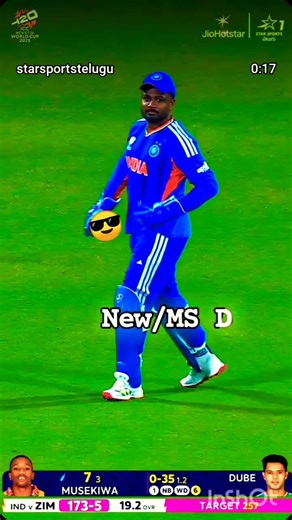 New=MS DHONI😎🗡️😱#newMSD#Sanjusamsung#csk#RCB#indvspak#highlight#souravjoshivlog#hac#viral#shortsfeed