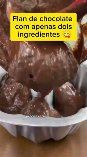 🍫 2-Ingredient Chocolate FLAN! Easy, Healthy, and Sugar-Free
