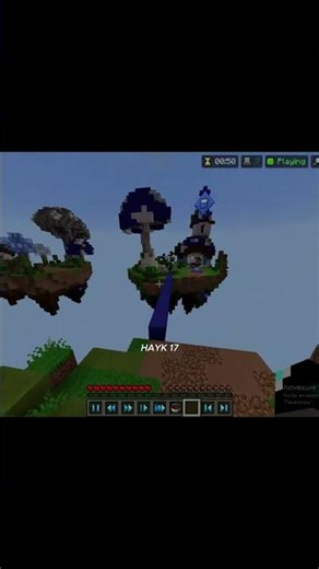 PvP combo during bedwars solos in Hive #hivemc #mcpebedwars #minecraft