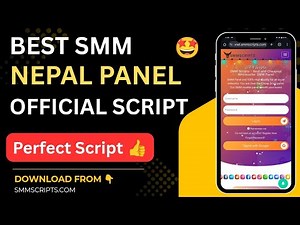 SMM Nepal Panel Official Script | Perfect Panel Official Script | SMM Panel Script | SMM Scripts