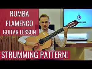 Basic Rumba Flamenco Strum Guitar Lesson | Easy Strumming Tutorial
