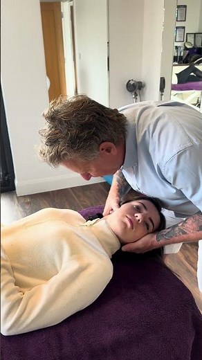Cervical spine manipulation #osteopathy #chiropractor #physiotherapist