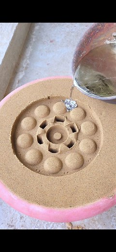 amazing silver art Making proses #silver #FBVIDEO #workofzon #postviralシ #kineticsand #design #satisfying #post #art #ArtAndCraft #artmakingprocess | Work of Zon