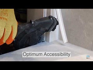 MAXVAC Angle Grinder Dust Shroud AGS 125 & DV35 MB Vacuum Set