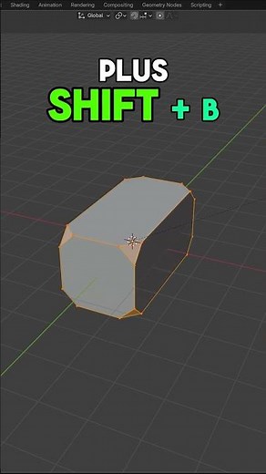 Blender Shortcut for Better Bevels