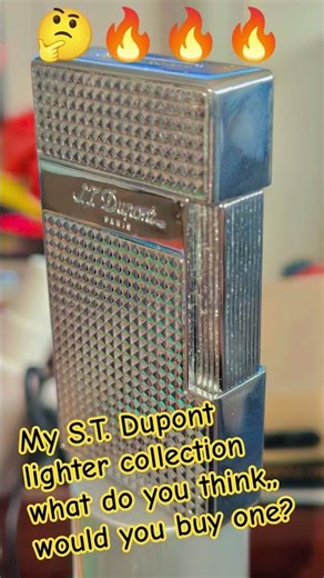 My S.T. Dupont lighter collection..🔥🔥🔥😎