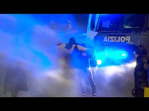Trieste saw renewed clashes this evening near the port, with protesters being hit by two water ca...