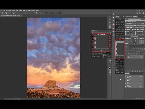 Add YOUR Photoshop actions to the TK7 panel