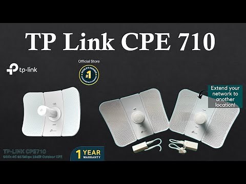 How to install and configure TP Link CPE 710 Router