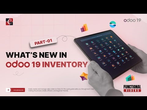 What's New in Odoo19 Inventory | Part-01 | Odoo19 Tips | Odoo 19 Functional Tutorials