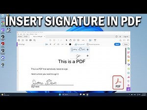 How To Insert Signature In PDF - Easy Fix