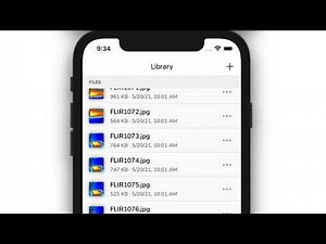 Renaming and Copying Images in the FLIR Tools App