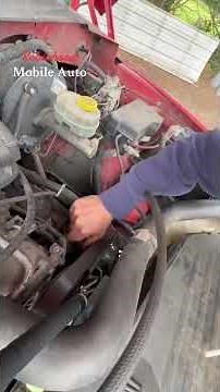 Heater core flush with CLR #mechanic #repair