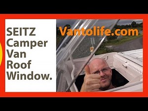 Fitting a van roof window + Review of SEITZ midi heki roof window with blind