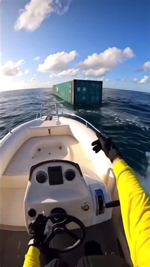 Look what I found inside a lost Ferrari container