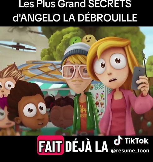Les Plus Grand SECRETS d'ANGELO LA DÉBROUILLE by Abdal_jel #dessinanime #angeloladebrouille #secret #angelo #cartoon