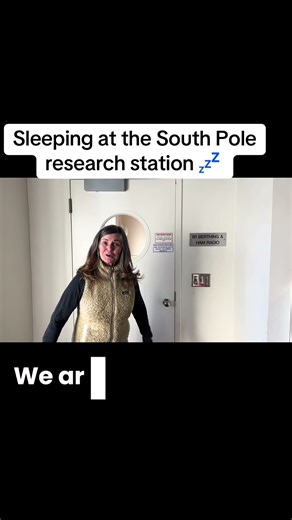 Berthing = Sleeping💤 Sleeping quarters are called “berthing” because the term comes from the nautical word “berth.” •A berth meant a designated place for a ship to dock •By the 17th-18th centuries, sailors began using berth to also mean a designated place assigned to a person on a ship •Since space on ships was limited, each sailor had a specific sleeping spot - his berth •Over time, berthing became the term for the area where assigned sleeping spaces are located #southpole #antarctica #science