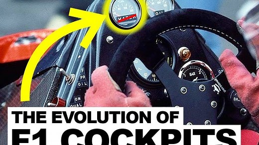 F1赛车驾驶舱的演变