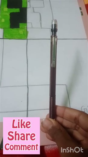 Creeper drawing 😠, #shorts #drawing #art #Creeper