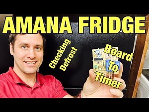 Testing The Defrost On An Amana Refrigerator | Going From 4388931 Board to Timer | ART104TFDB01