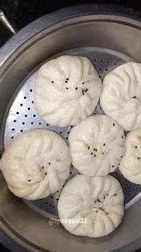 Veg Bao Bun Recipe | Tasty Bao Buns | Chinese Street Food #shorts
